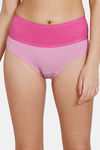 Zivame Anti-Microbial High Rise Full Coverage Tummy Tucker Hipster Panty (Pack of 2) - Multicolor — thumbnail 2